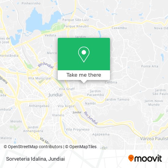 Sorveteria Idalina map