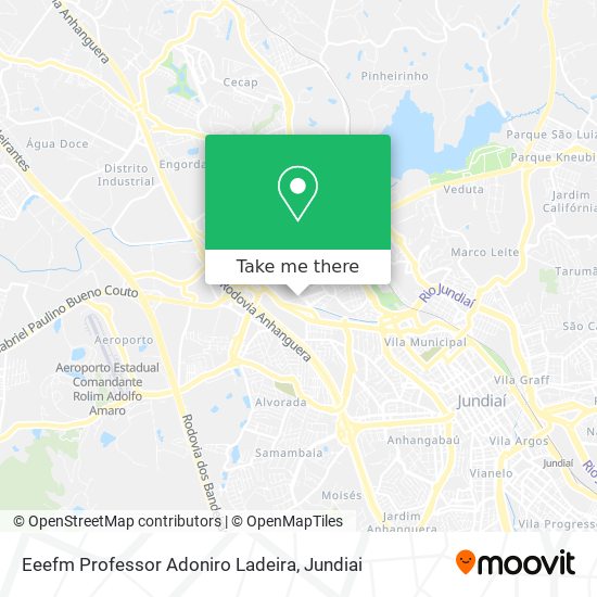 Eeefm Professor Adoniro Ladeira map