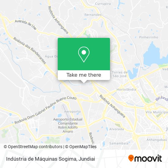 Indústria de Máquinas Sogima map
