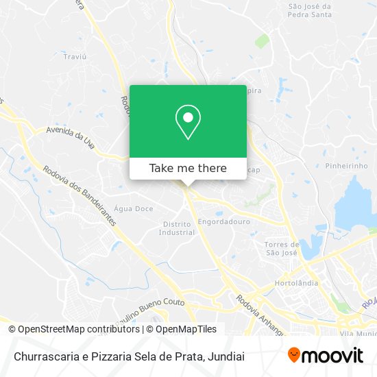 Churrascaria e Pizzaria Sela de Prata map