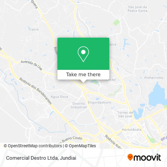 Comercial Destro Ltda map