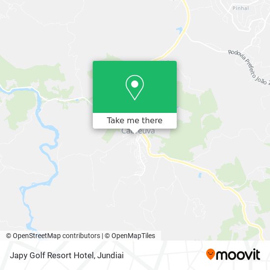 Japy Golf Resort Hotel map