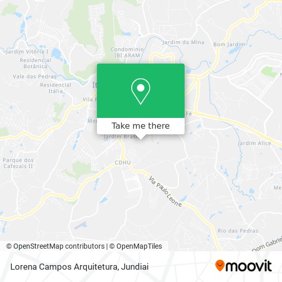 Lorena Campos Arquitetura map