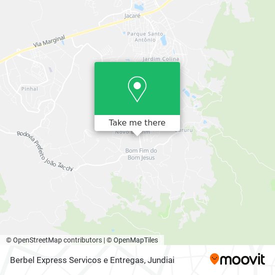 Berbel Express Servicos e Entregas map