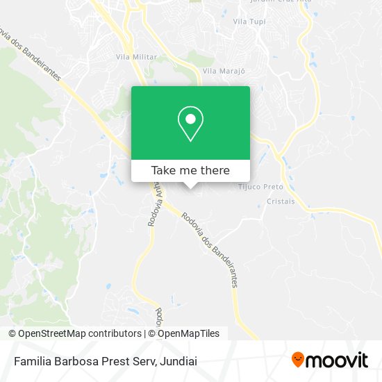 Familia Barbosa Prest Serv map