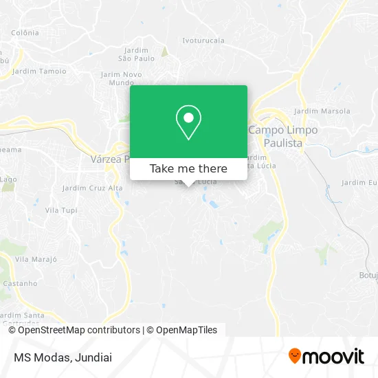 MS Modas map