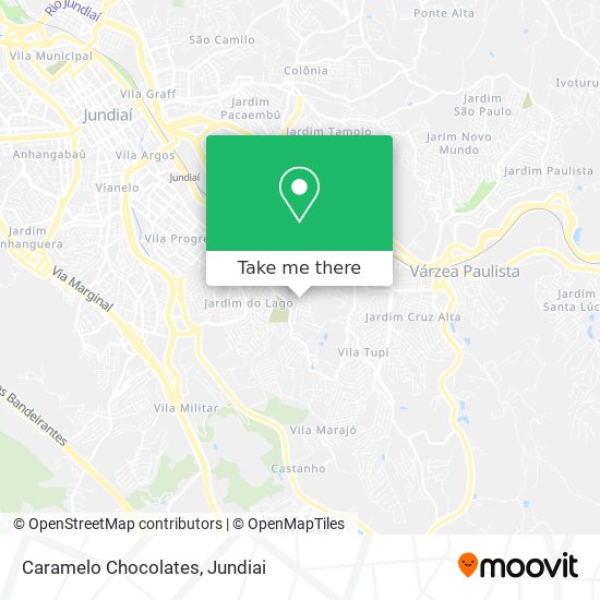 Caramelo Chocolates map