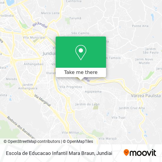 Escola de Educacao Infantil Mara Braun map