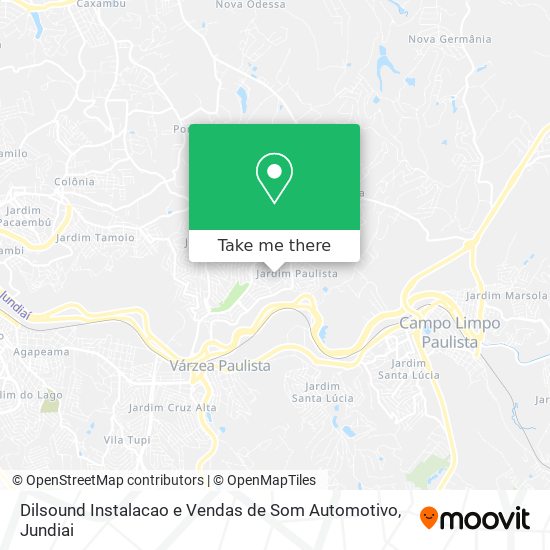 Dilsound Instalacao e Vendas de Som Automotivo map