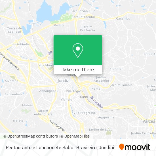 Restaurante e Lanchonete Sabor Brasileiro map