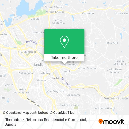 Mapa Rhemateck Reformas Residencial e Comercial