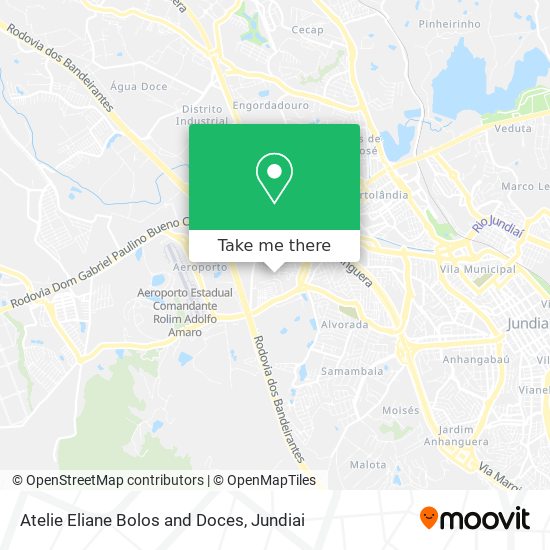 Atelie Eliane Bolos and Doces map