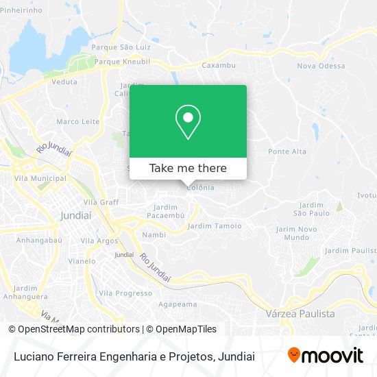Luciano Ferreira Engenharia e Projetos map