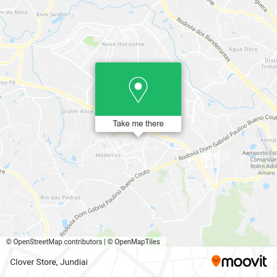 Clover Store map