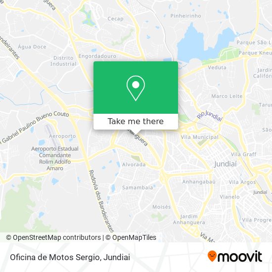 Oficina de Motos Sergio map
