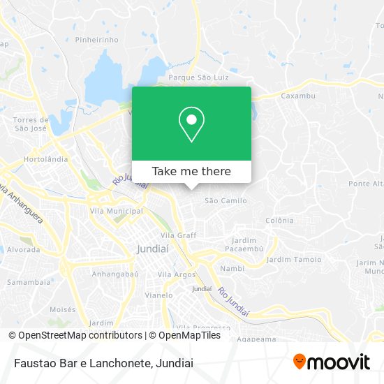 Faustao Bar e Lanchonete map