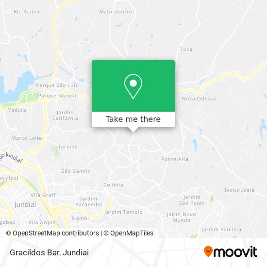 Gracildos Bar map