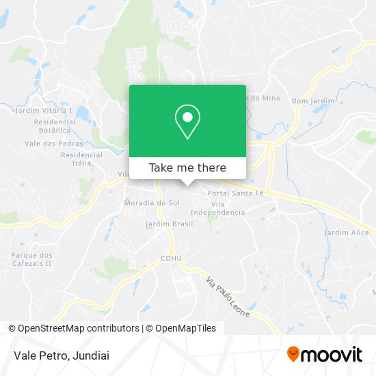 Vale Petro map