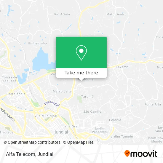 Alfa Telecom map