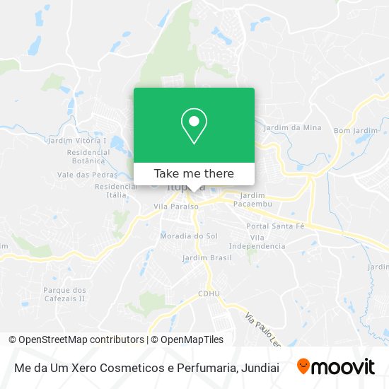 Me da Um Xero Cosmeticos e Perfumaria map