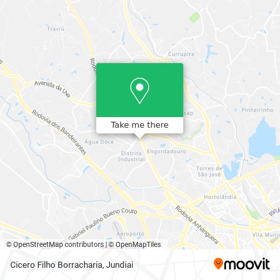Cicero Filho Borracharia map