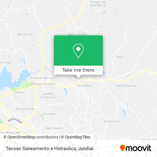 Tecsan Saneamento e Hidraulica map