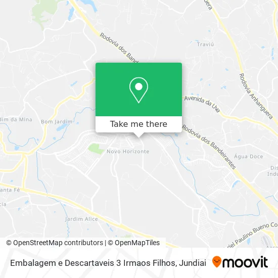 Embalagem e Descartaveis 3 Irmaos Filhos map