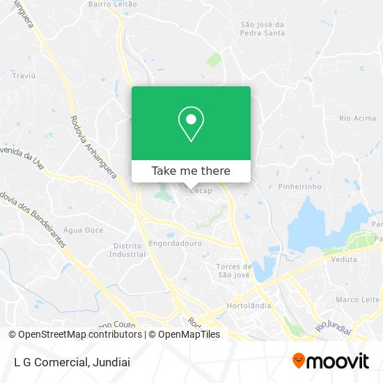 L G Comercial map