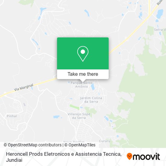 Heroncell Prods Eletronicos e Assistencia Tecnica map