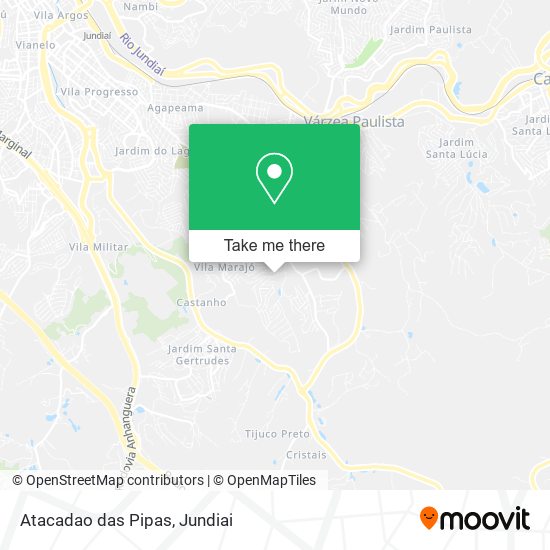 Mapa Atacadao das Pipas