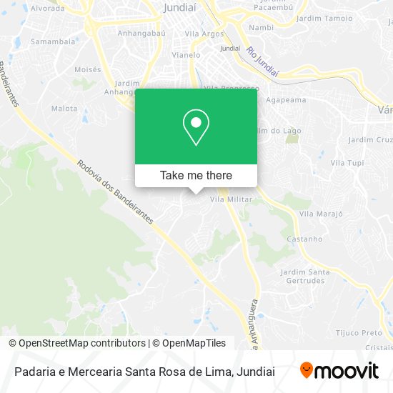 Padaria e Mercearia Santa Rosa de Lima map