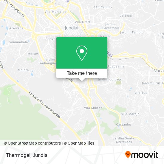 Thermogel map