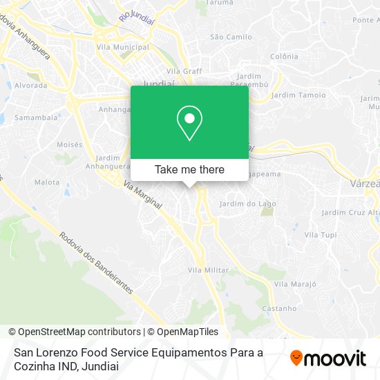 San Lorenzo Food Service Equipamentos Para a Cozinha IND map