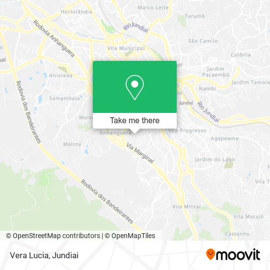 Vera Lucia map