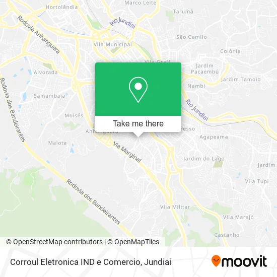 Corroul Eletronica IND e Comercio map