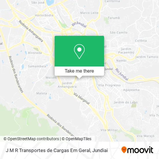 J M R Transportes de Cargas Em Geral map