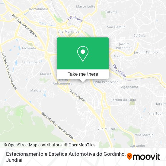 Estacionamento e Estetica Automotiva do Gordinho map