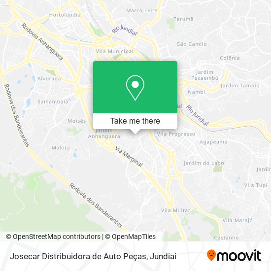 Josecar Distribuidora de Auto Peças map