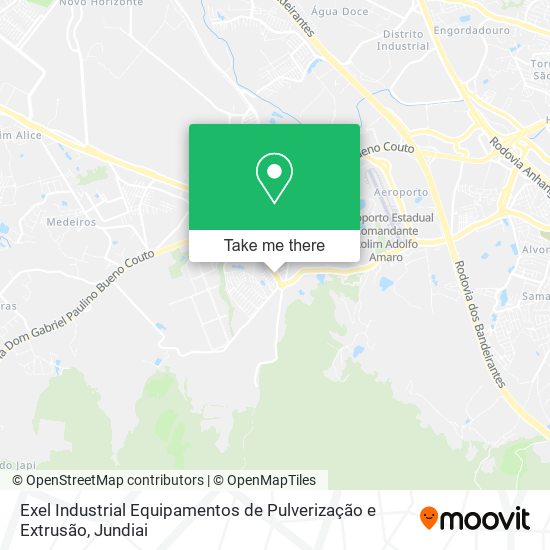 Exel Industrial Equipamentos de Pulverização e Extrusão map
