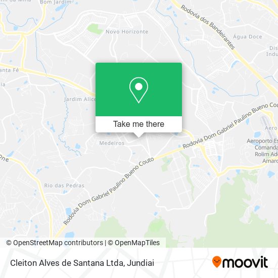 Cleiton Alves de Santana Ltda map