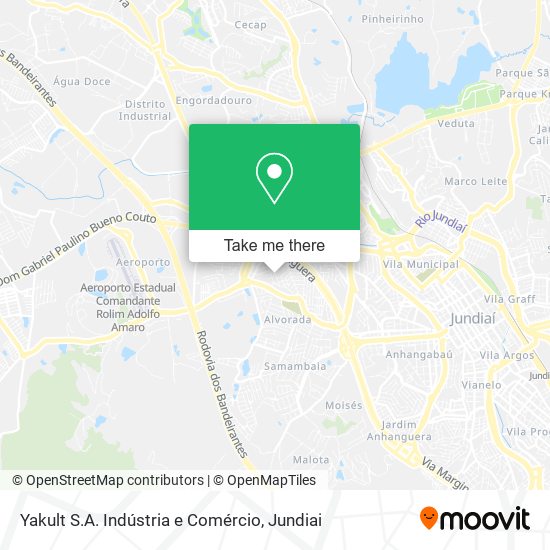 Yakult S.A. Indústria e Comércio map