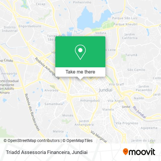 Triadd Assessoria Financeira map