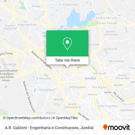 A.R. Galzoni - Engenharia e Construcoes map