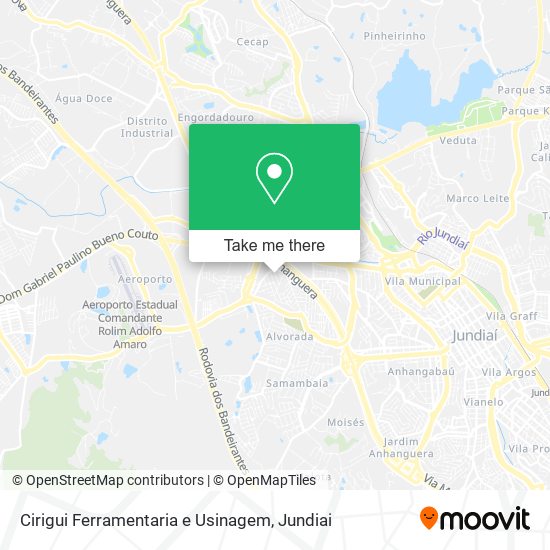 Cirigui Ferramentaria e Usinagem map