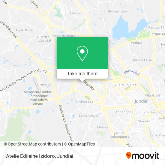 Atelie Edileine Izidoro map