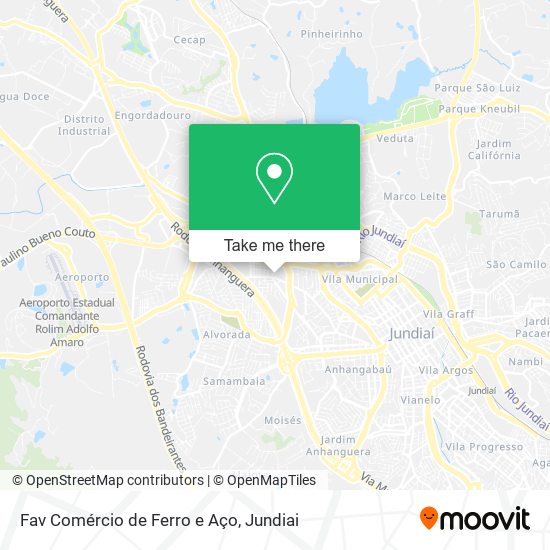 Fav Comércio de Ferro e Aço map