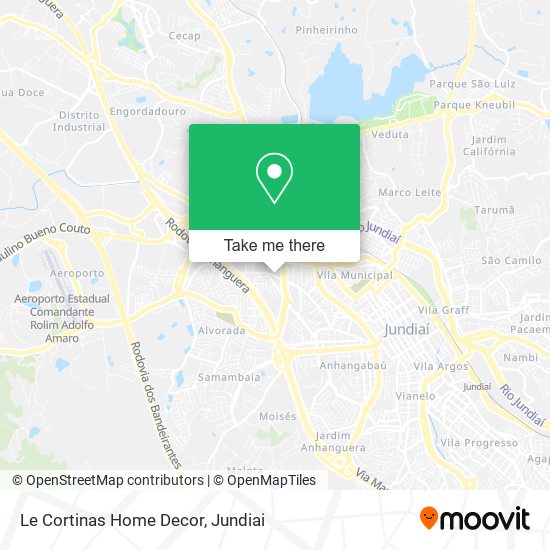 Le Cortinas Home Decor map