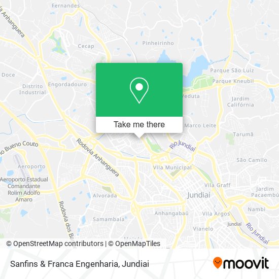 Sanfins & Franca Engenharia map