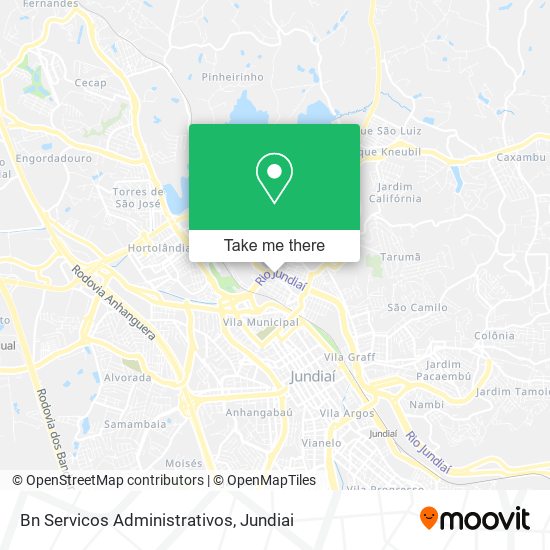 Bn Servicos Administrativos map