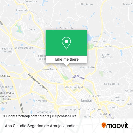 Mapa Ana Claudia Segadas de Araujo
